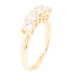 Каблучка Xuping Позолота 18K «Доріжка фіанітів» фото №2 Каблучка Xuping Позолота 18K «Доріжка фіанітів» фото №2