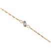 Браслет Xuping цвет 18K с кристаллами Swarovski Кристалл Blue Shade доп. замок на два размера 16.5,19см фото №3 Браслет Xuping цвет 18K с кристаллами Swarovski Кристалл Blue Shade доп. замок на два размера 16.5,19см фото №3
