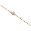 Браслет Xuping колір 18K з кр-ми Swarovski Кристал АВ довжина з дод. замком 17,19см х 5мм фото №2 Браслет Xuping колір 18K з кр-ми Swarovski Кристал АВ довжина з дод. замком 17,19см х 5мм фото №2