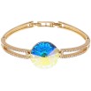 Браслет Xuping колір 18K з кр-ми Swarovski Кристал АВ ø 18мм дл.з доп.замком 16.5,18см х 4-6мм фото №2