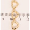 Браслет Xuping цвет 18K с кристаллами Swarovski Кристаллы Aurore Boreal доп. замок 17.5,19см х 9мм фото №2 Браслет Xuping цвет 18K с кристаллами Swarovski Кристаллы Aurore Boreal доп. замок 17.5,19см х 9мм фото №2
