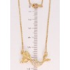 Подвеска на цепочке Xuping Позолота 18K Русалка длина 41,5см х 1мм фото №4 Подвеска на цепочке Xuping Позолота 18K Русалка длина 41,5см х 1мм фото №4
