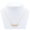 Подвеска на цепочке Xuping Позолота 18K Грация длина 42-45см х 1мм фото №2 Подвеска на цепочке Xuping Позолота 18K Грация длина 42-45см х 1мм фото №2