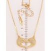 Подвеска на цепочке Xuping Позолота 18K Сердце с инкрустацией цирконием длина 46,5-52см х 1мм фото №4 Подвеска на цепочке Xuping Позолота 18K Сердце с инкрустацией цирконием длина 46,5-52см х 1мм фото №4