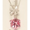 Кулон Xuping цвет Родий с кр-ми Swarovski на цепочке Снежинка с кристальным кубом Rose длина 38.5-44,5см фото №2 Кулон Xuping цвет Родий с кр-ми Swarovski на цепочке Снежинка с кристальным кубом Rose длина 38.5-44,5см фото №2