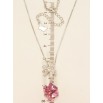 Кулон Xuping цвет Родий с кр-ми Swarovski на цепочке Снежинка с кристальным кубом Rose длина 38.5-44,5см фото №4 Кулон Xuping цвет Родий с кр-ми Swarovski на цепочке Снежинка с кристальным кубом Rose длина 38.5-44,5см фото №4