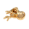 Брошка Xuping Позолота 18K Олень Рудольф фото №3 Брошка Xuping Позолота 18K Олень Рудольф фото №3