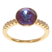 Каблучка Xuping колір Позолота 18K з кр-ми Swarovski "Кристал Burgundy Delite" ø 9мм фото №2 Каблучка Xuping колір Позолота 18K з кр-ми Swarovski "Кристал Burgundy Delite" ø 9мм фото №2