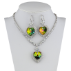 Набір Кольє Сережки Xuping колір Родій з кр-ми Swarovski Розкіш кр-лів Vitrail Medium довжина 46,5-52см фото №3 Набір Кольє Сережки Xuping колір Родій з кр-ми Swarovski Розкіш кр-лів Vitrail Medium довжина 46,5-52см фото №3