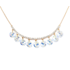 Колье Xuping цвет Позолота 18K с кристаллами Swarovski "Дорожка с кристальными подвесками Shimmer длина 41-46см х 1мм фото №2 Колье Xuping цвет Позолота 18K с кристаллами Swarovski "Дорожка с кристальными подвесками Shimmer длина 41-46см х 1мм фото №2