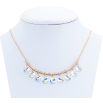 Колье Xuping цвет Позолота 18K с кристаллами Swarovski "Дорожка с кристальными подвесками Shimmer длина 41-46см х 1мм фото №4 Колье Xuping цвет Позолота 18K с кристаллами Swarovski "Дорожка с кристальными подвесками Shimmer длина 41-46см х 1мм фото №4