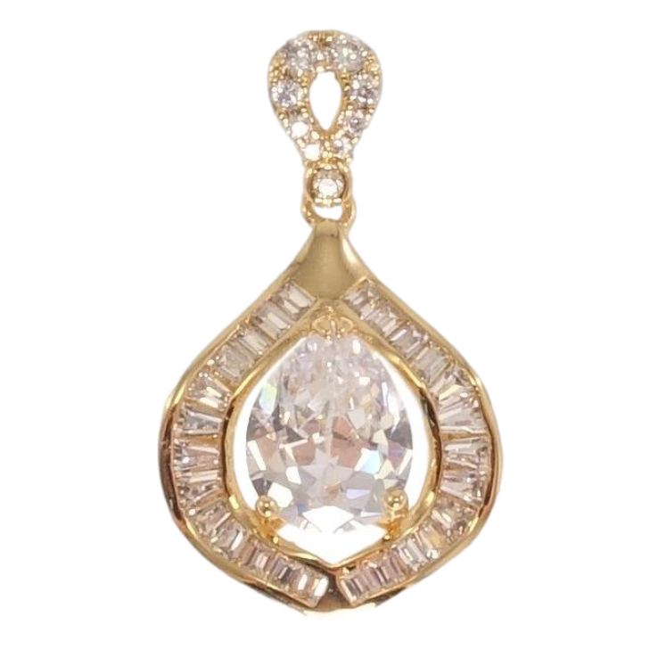 Кулон Xuping Позолота 18K Кристальное совершенство фото №7