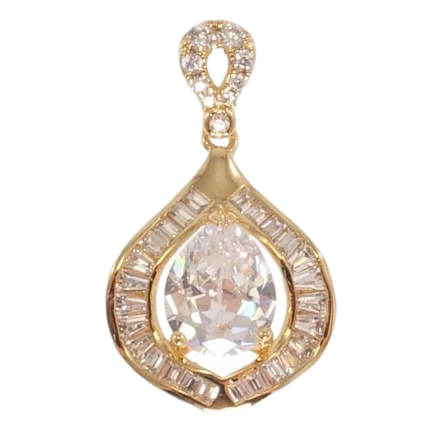 Кулон Xuping Позолота 18K Кристальное совершенство фото №1 Кулон Xuping Позолота 18K Кристальное совершенство фото №1