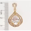 Кулон Xuping Позолота 18K Кристальное совершенство фото №2 Кулон Xuping Позолота 18K Кристальное совершенство фото №2