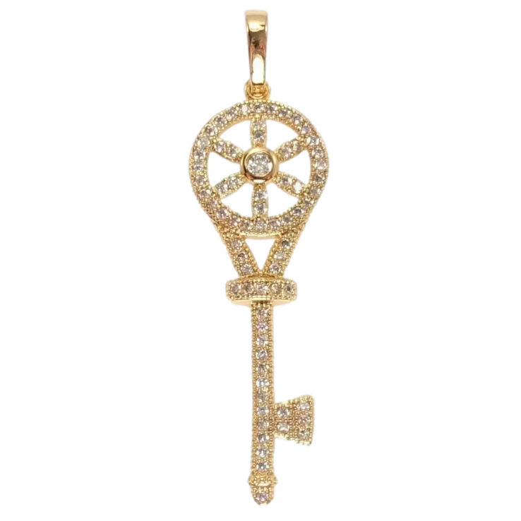 Кулон Xuping Позолота 18K Декоративный ключ с цирконием фото №20 Кулон Xuping Позолота 18K Декоративный ключ с цирконием фото №20