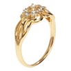Каблучка Xuping Позолота 18K Кришталева квітка фото №2 Каблучка Xuping Позолота 18K Кришталева квітка фото №2