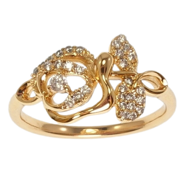 Каблучка Xuping Позолота 18K Троянда фото №11 Каблучка Xuping Позолота 18K Троянда фото №11