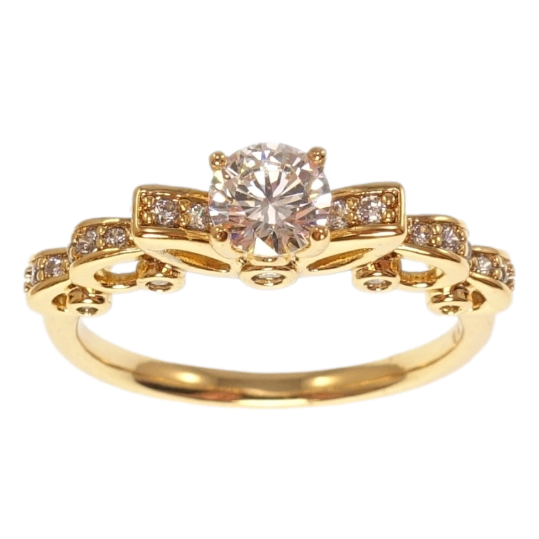 Каблучка Xuping Позолота 18K Живописність фото №1