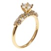 Кольцо Xuping Позолота 18K Кристальный блеск фото №2 Кольцо Xuping Позолота 18K Кристальный блеск фото №2