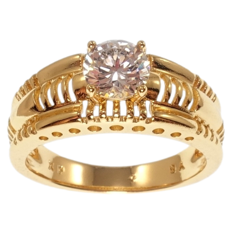 Каблучка Xuping Позолота 18K Різний орнамент із кристальною вставкою фото №15 Каблучка Xuping Позолота 18K Різний орнамент із кристальною вставкою фото №15