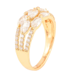 Кольцо Xuping Позолота 18K Инкрустация цирконием фото №2 Кольцо Xuping Позолота 18K Инкрустация цирконием фото №2