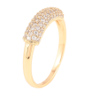 Каблучка Xuping Позолота 18K «Інкрустація цирконієм» фото №2 Каблучка Xuping Позолота 18K «Інкрустація цирконієм» фото №2
