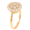 Каблучка Xuping Позолота 18K «Інкрустація цирконієм» фото №2 Каблучка Xuping Позолота 18K «Інкрустація цирконієм» фото №2