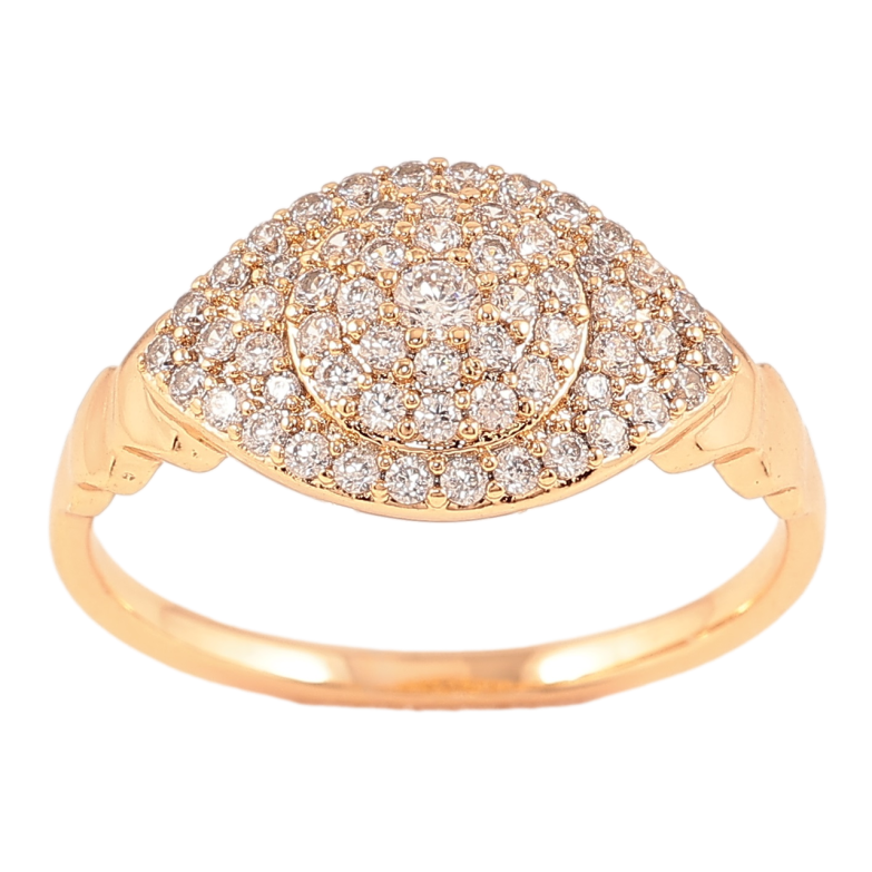 Каблучка Xuping Позолота 18K «Інкрустація цирконієм» фото №22 Каблучка Xuping Позолота 18K «Інкрустація цирконієм» фото №22