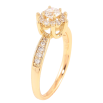 Каблучка Xuping Позолота 18K «Іскристість фото №2 Каблучка Xuping Позолота 18K «Іскристість фото №2