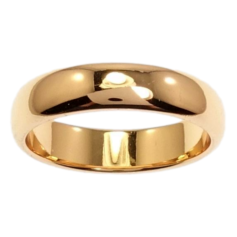 Кольцо Xuping Позолота 18K Классика Обручальное 5мм фото №2 Кольцо Xuping Позолота 18K Классика Обручальное 5мм фото №2