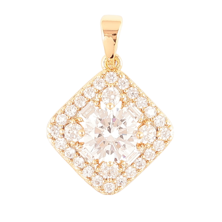 Кулон Xuping Позолота 18K «Інкрустація цирконієм» для ланцюжка до 5мм фото №1