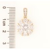 Кулон Xuping Позолота 18K «Інкрустація цирконієм» для ланцюжка до 5мм фото №2 Кулон Xuping Позолота 18K «Інкрустація цирконієм» для ланцюжка до 5мм фото №2