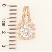 Кулон Xuping Позолота 18K Инкрустация цирконием для цепочки до 4мм фото №2 Кулон Xuping Позолота 18K Инкрустация цирконием для цепочки до 4мм фото №2