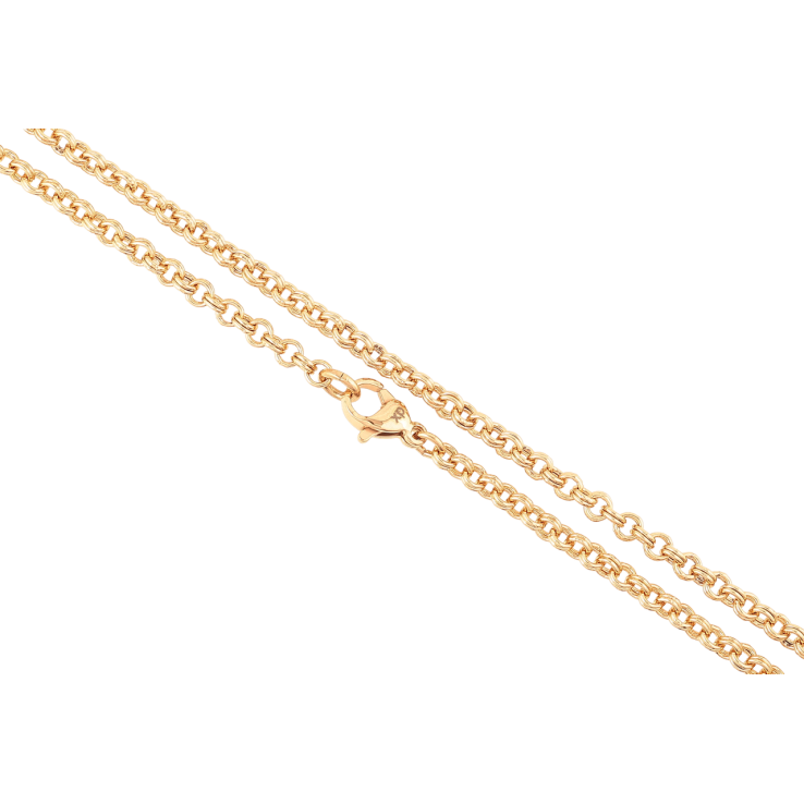 Ланцюжок Xuping Позолота 18K «Плетіння Бельцер» довжина 45см х 3мм фото №16 Ланцюжок Xuping Позолота 18K «Плетіння Бельцер» довжина 45см х 3мм фото №16