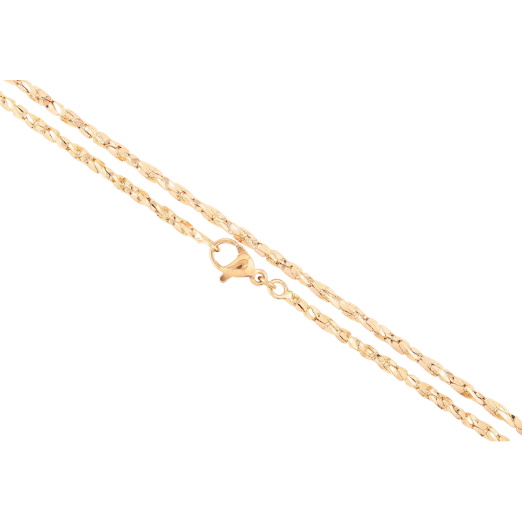 Ланцюжок Xuping Позолота 18K «Плетіння Фантазійне» довжина 45см х 2мм фото №15