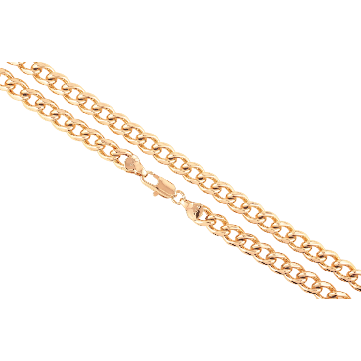Ланцюжок Xuping Позолота 18K «Плетіння Панцирне» довжина 49см х 7мм фото №19