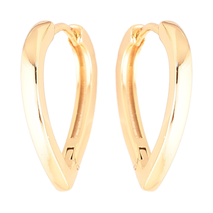 Серьги Xuping Позолота 18K колечки Декоративные фото №7 Серьги Xuping Позолота 18K колечки Декоративные фото №7