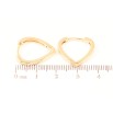 Серьги Xuping Позолота 18K колечки Декоративные фото №2