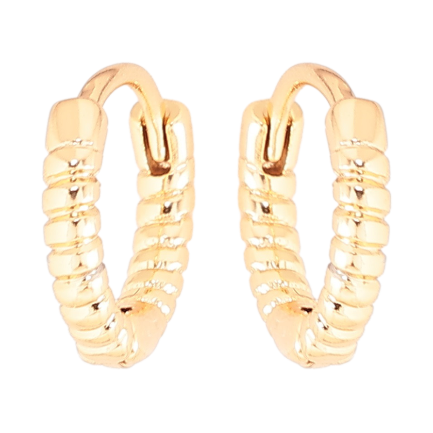 Серьги Xuping Позолота 18K колечки Декоративный узор фото №1 Серьги Xuping Позолота 18K колечки Декоративный узор фото №1