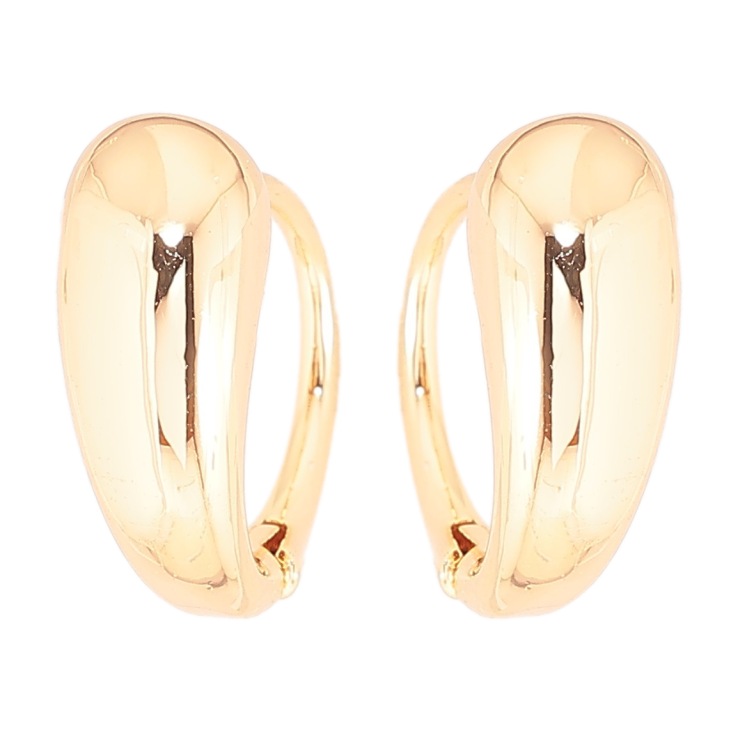 Серьги Xuping Позолота 18K колечки Декоративные фото №4 Серьги Xuping Позолота 18K колечки Декоративные фото №4