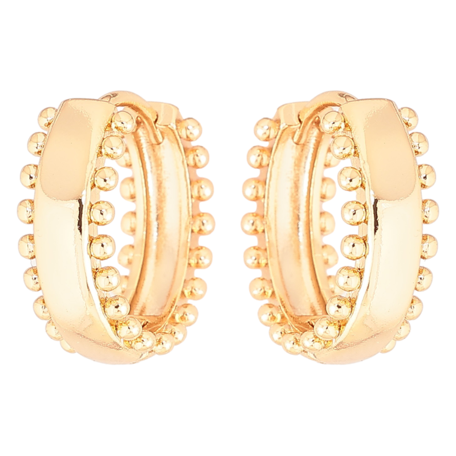 Серьги Xuping Позолота 18K колечки Декоративный узор фото №1 Серьги Xuping Позолота 18K колечки Декоративный узор фото №1