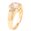 Кольцо Xuping Позолота 18K Кристальный блеск фото №2 Кольцо Xuping Позолота 18K Кристальный блеск фото №2