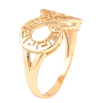 Каблучка Xuping Позолота 18K «Нескінченність з грецьким візерунком» фото №2