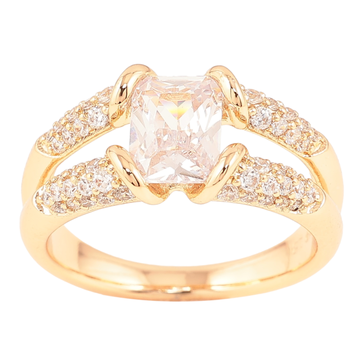Кольцо Xuping Позолота 18K Узор с инкрустацией цирконием и фианитом фото №13 Кольцо Xuping Позолота 18K Узор с инкрустацией цирконием и фианитом фото №13