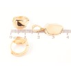 Набор Xuping Позолота 18K Серьги Кулон Фигурный узор фото №2