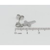 Сережки Xuping TTM Stainless Steel колір Родій пусети Підвіски хрестики фото №2 Сережки Xuping TTM Stainless Steel колір Родій пусети Підвіски хрестики фото №2