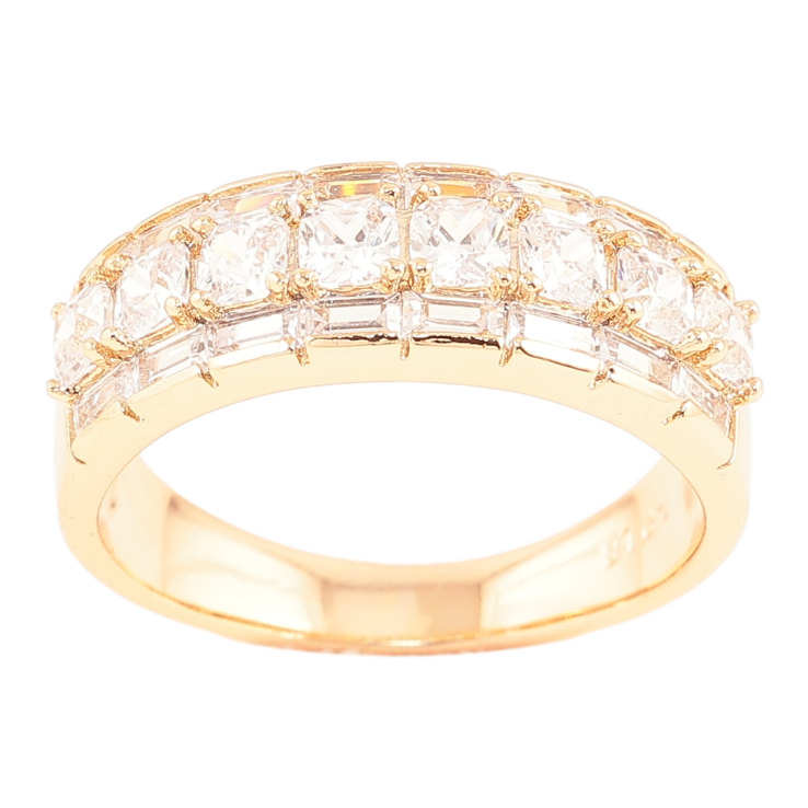Каблучка Xuping Позолота 18K «Інкрустація цирконієм» фото №16 Каблучка Xuping Позолота 18K «Інкрустація цирконієм» фото №16