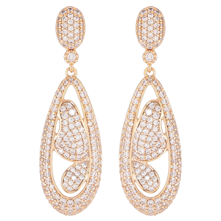 Серьги Xuping JEAN GOUJON Позолота 18K пусеты Подвески бабочки с инкрустацией цирконием фото №1 Серьги Xuping JEAN GOUJON Позолота 18K пусеты Подвески бабочки с инкрустацией цирконием фото №1