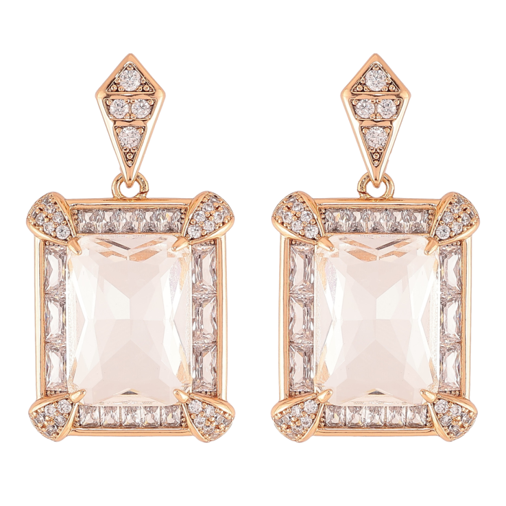 Серьги Xuping JEAN GOUJON Позолота 18K пусеты Фианиты в декоративном обрамлении циркония фото №24 Серьги Xuping JEAN GOUJON Позолота 18K пусеты Фианиты в декоративном обрамлении циркония фото №24