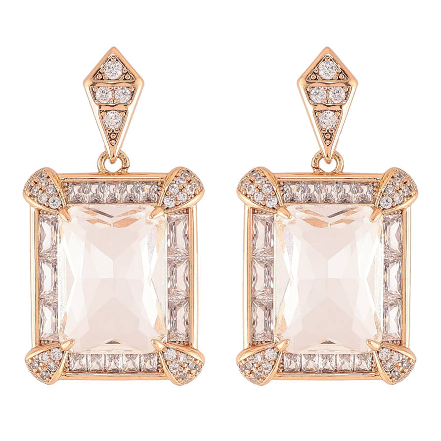 Серьги Xuping JEAN GOUJON Позолота 18K пусеты Фианиты в декоративном обрамлении циркония фото №1 Серьги Xuping JEAN GOUJON Позолота 18K пусеты Фианиты в декоративном обрамлении циркония фото №1